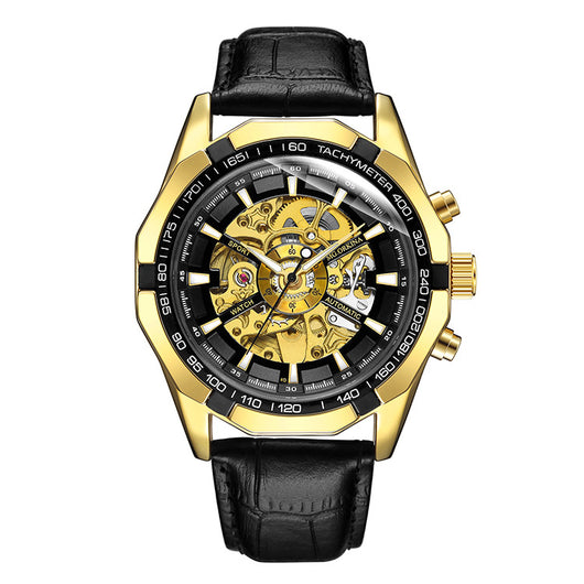 Reloj Mecánico Automático con Diseño Calado - Image 2