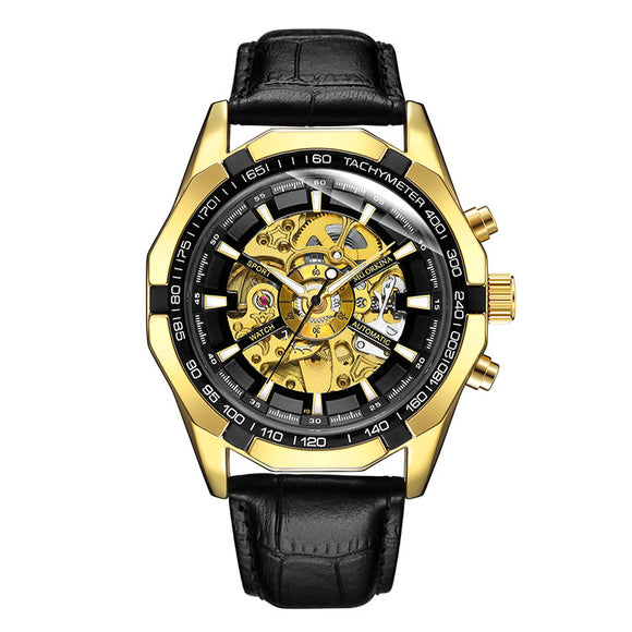 Reloj Mecánico Automático con Diseño Calado