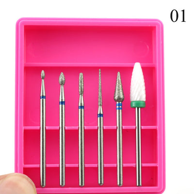 Herramienta Profesional de Cerámica para Limpiar y Pulir Uñas - Image 2