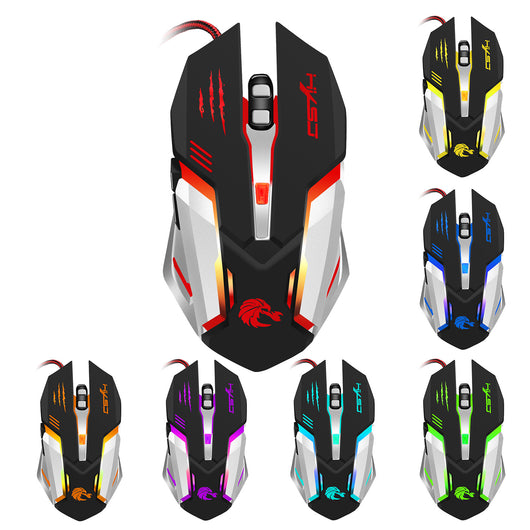 Ratón Gaming Mecánico S100 con Iluminación RGB - Image 3