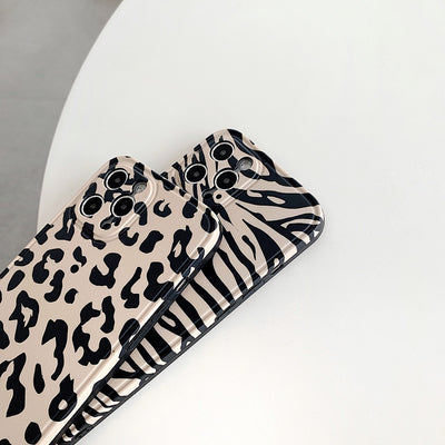 Funda Protectora TPU con Diseño Estampado Leopardo Compatible con Apple - Image 9