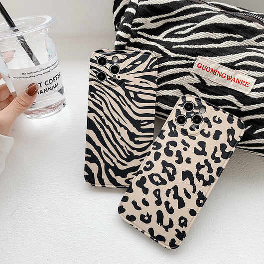 Funda Protectora TPU con Diseño Estampado Leopardo Compatible con Apple - Image 10