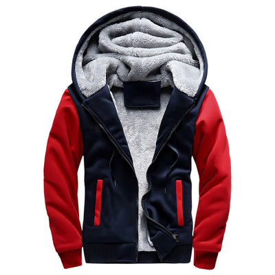 Sudadera con Capucha Deportiva para Hombre - Abrigo de Invierno Versátil - Image 8