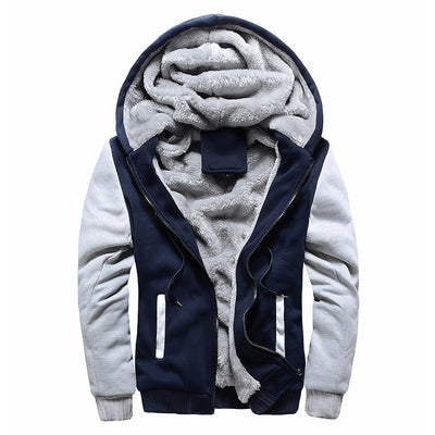 Sudadera con Capucha Deportiva para Hombre - Abrigo de Invierno Versátil - Image 9