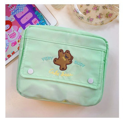 Estuche Organizador Bentoy Milkjoy con Diseño Osito - Gran Capacidad para Útiles y Almacenamiento - Image 10
