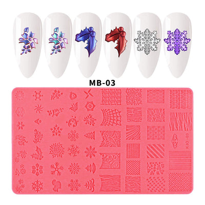Plantilla de Silicona para Estampado de Uñas - Image 28