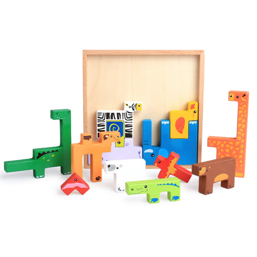 Puzzle Creativo de Animales con Bloques de Construcción - Image 6