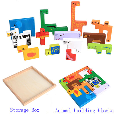 Puzzle Creativo de Animales con Bloques de Construcción - Image 5