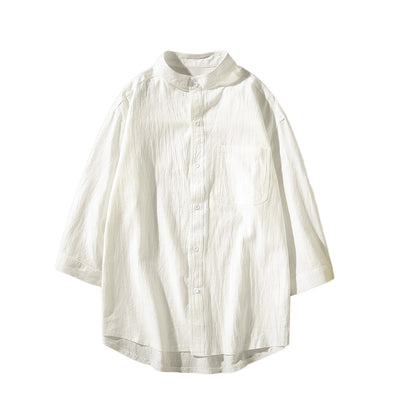 Camisa de Verano Holgada Talla Plus con Mangas 3/4 - Image 6