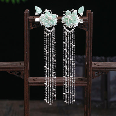 Corona Hanfu con Pasadores Decorativos Estilo Antiguo - Juego Completo - Image 6