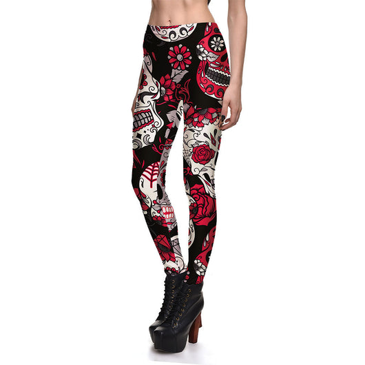 Leggings de Yoga Estampados Digitales, Secado Rápido y Transpirables - Image 3