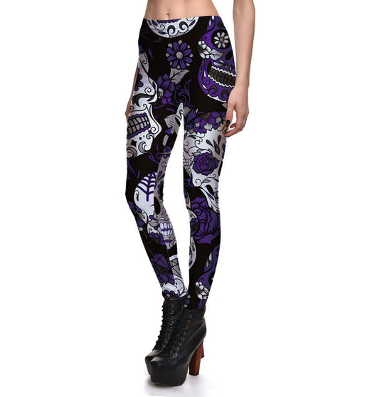 Leggings de Yoga Estampados Digitales, Secado Rápido y Transpirables