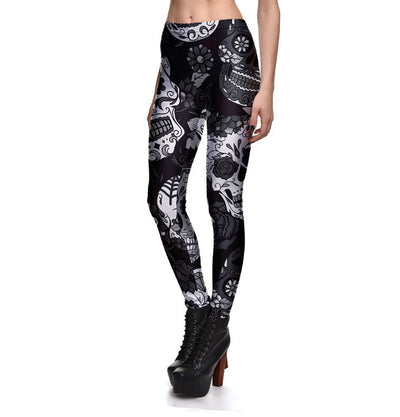 Leggings de Yoga Estampados Digitales, Secado Rápido y Transpirables - Image 4