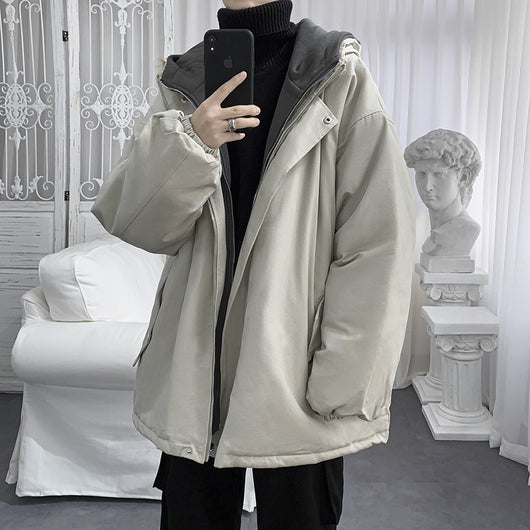 Chaqueta de Trabajo Oversized Fusión Hong Kong-Coreana - Image 10