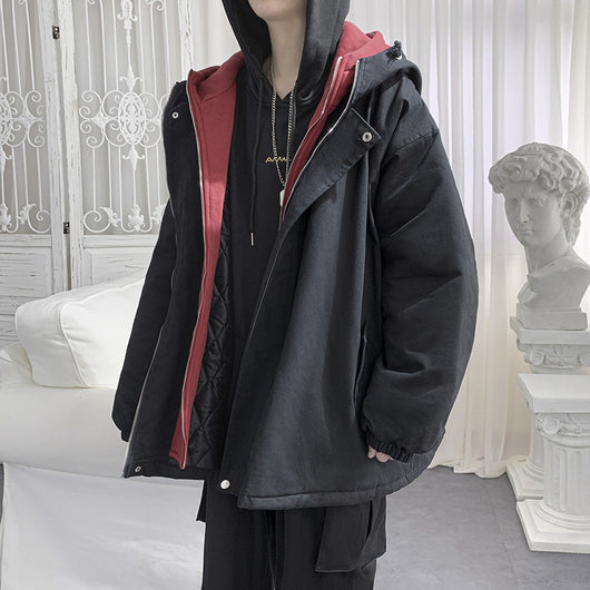 Chaqueta de Trabajo Oversized Fusión Hong Kong-Coreana