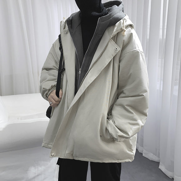 Chaqueta de Trabajo Oversized Fusión Hong Kong-Coreana
