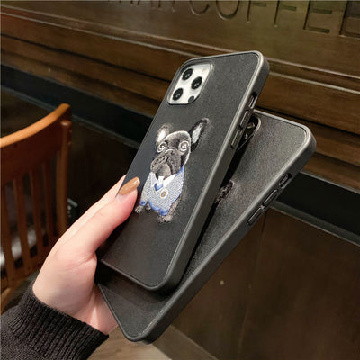 Funda Protectora para Teléfono con Diseño de Bulldog Adorable - Image 4