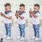 Conjunto Elegante para Niños: Camisa, Pantalón y Accesorios de Estilo Europeo