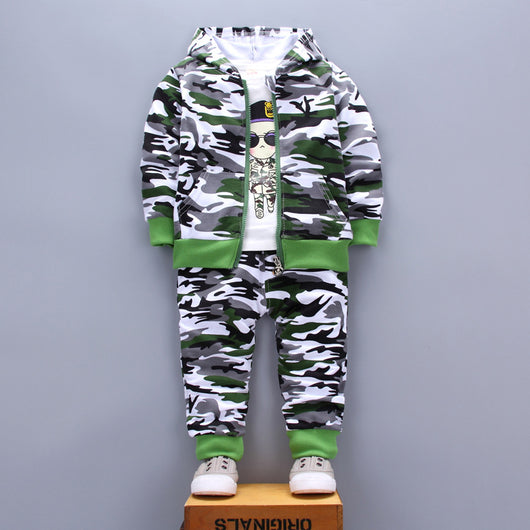 Conjunto Infantil Estilo Vaquero para Otoño - 3 Piezas - Image 11