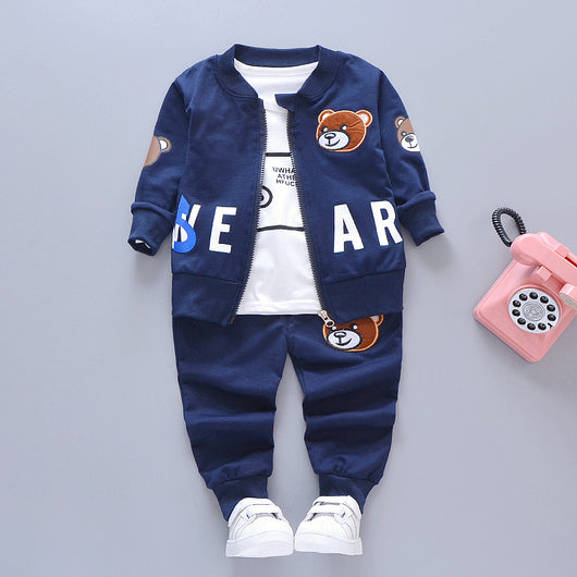 Conjunto Infantil Estilo Vaquero para Otoño - 3 Piezas - Image 15