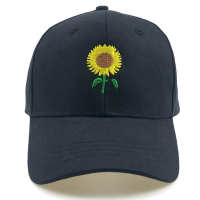 Gorra de Béisbol con Bordado de Girasol - Image 2