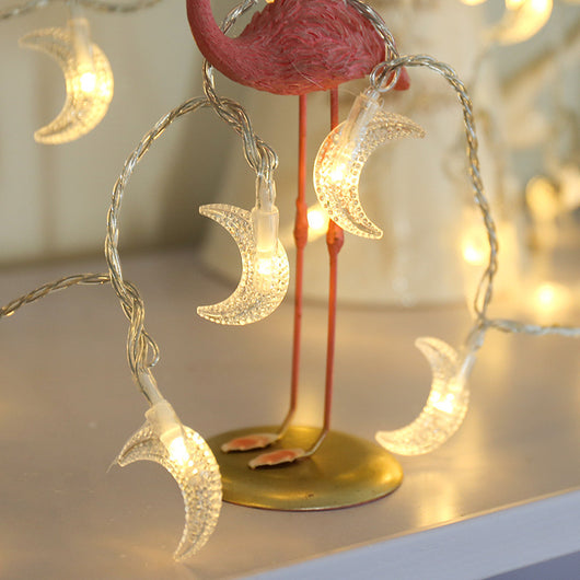 Guirnalda Luminosa de Luna y Estrellas para Decoración - Image 7