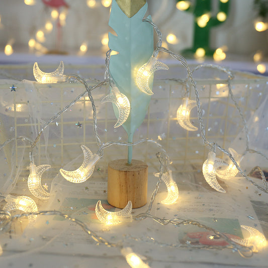 Guirnalda Luminosa de Luna y Estrellas para Decoración - Image 2