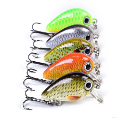Kit de Señuelos de Pesca Tanshui Luya - 5 Colores Premium