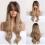 Peluca Larga Rizada con Flequillo Ocho Caracteres - Cabello Sintético para Mujer - Image 5