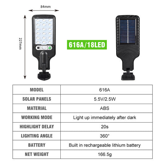 Lámpara Solar de Calle con Sensor de Movimiento - Image 2