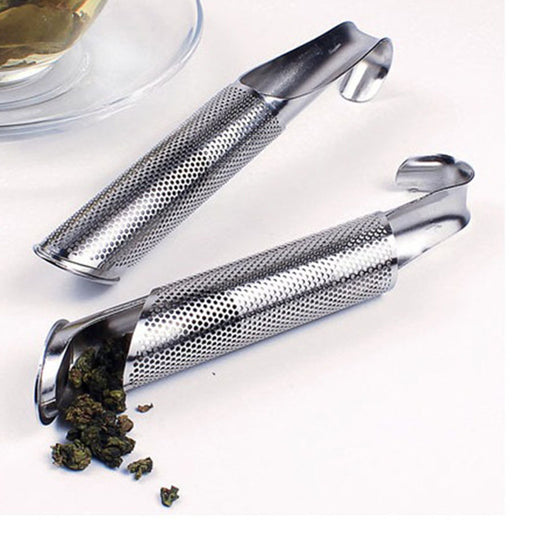 Colador de Té Colgante en Acero Inoxidable