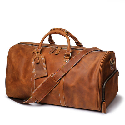 Bolsa de Mano Premium en Cuero Genuino de Primera Capa - Gran Capacidad - Image 3