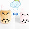 Almohada Peluche Muñeca Taza de Té Adorable Volteable