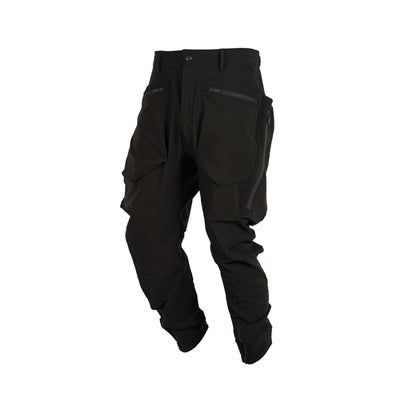 Pantalones Corte Pierna con Múltiples Bolsillos, Teñido Degradado y Detalles Rotos - Image 9