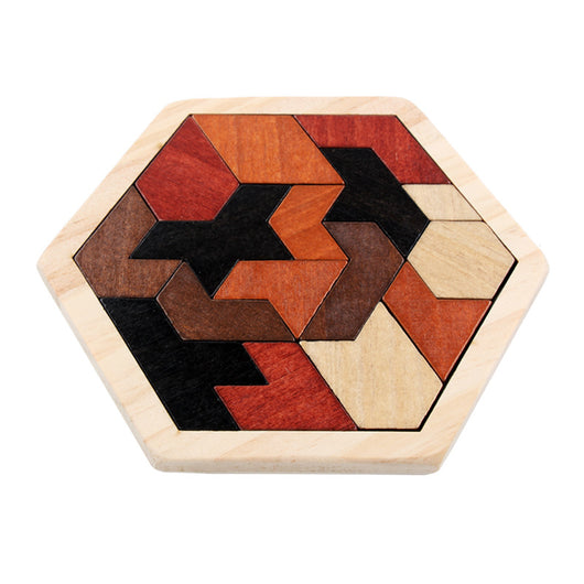 Rompecabezas Hexagonal de Madera - Image 9