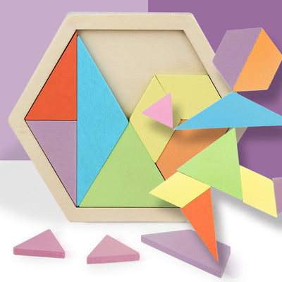 Rompecabezas Hexagonal de Madera - Image 12