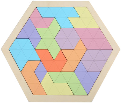 Rompecabezas Hexagonal de Madera - Image 4