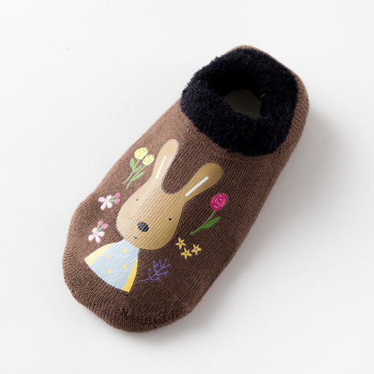 Calcetines Antideslizantes de Terciopelo con Diseños Infantiles para Bebés y Niños Pequeños - Image 3