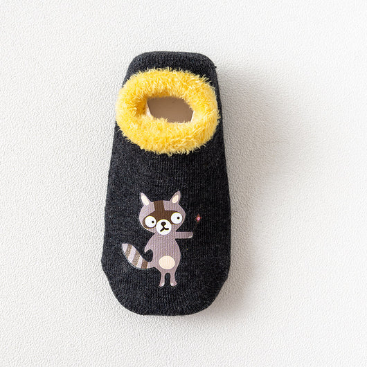 Calcetines Antideslizantes de Terciopelo con Diseños Infantiles para Bebés y Niños Pequeños - Image 14