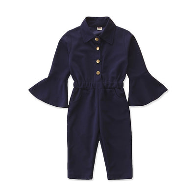 Jumpsuit Infantil con Mangas Acampanadas para Otoño - Image 9