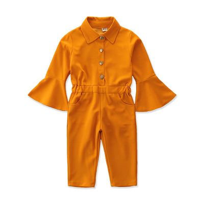 Jumpsuit Infantil con Mangas Acampanadas para Otoño - Image 6
