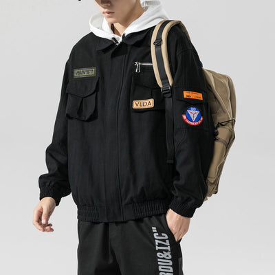 Chaqueta Bomber Suelta de Trabajo Casual - Image 2