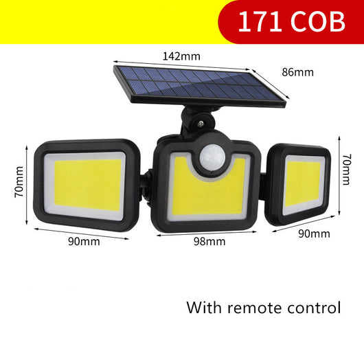 Lámpara Solar de Pared con Sensor Independiente - Impermeable - Image 3