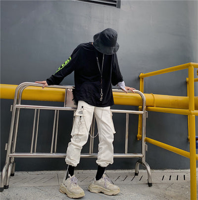 Pantalones Largos de Skate con Arnés de Herramientas y Bordados - Image 11