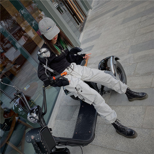 Pantalones Largos de Skate con Arnés de Herramientas y Bordados - Image 16