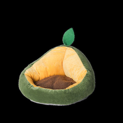 Arena para Gatos con Cojín Térmico Removible - Confort Avocado para Invierno - Image 5