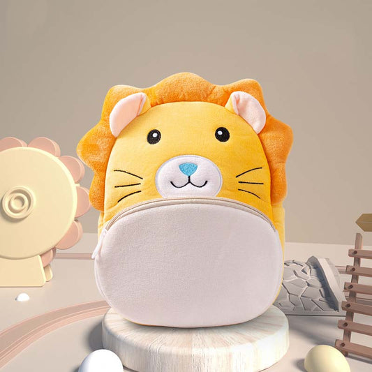 Mochila Infantil de Peluche con Diseño de Animales Adorables