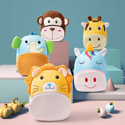 Mochila Infantil de Peluche con Diseño de Animales Adorables - Image 3