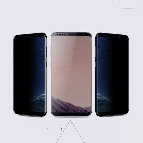 Protector de Pantalla Anti-Espías Curvo para Samsung S8, S9, S10 y Note 9