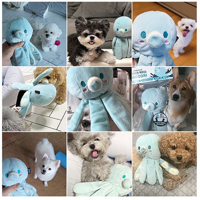 Juguete Interactivo para Perro Pulpo con Sonidos y Papel Crujiente - Image 10